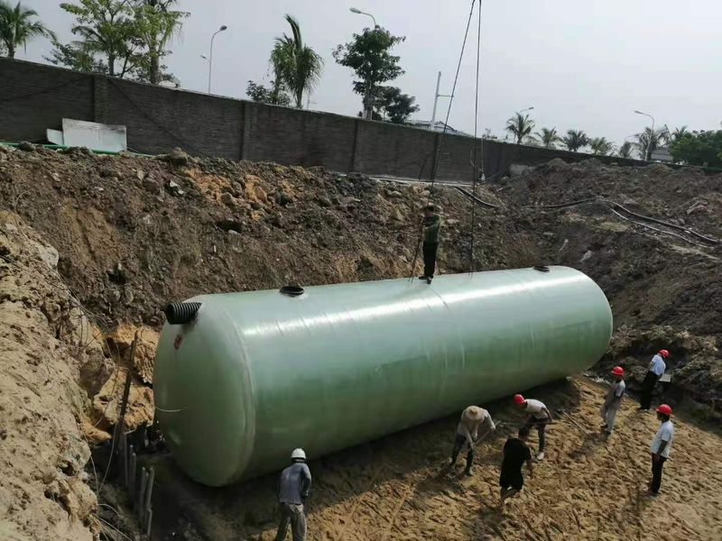  朝阳区地埋式玻璃钢化粪池安装补漏2023北京亿凯公司